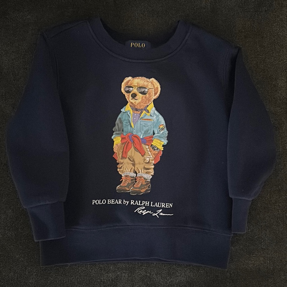 Ralph Lauren Polo Bear Toddler Sweatshirt